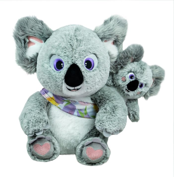 TM TOYS - Mokki & Lulu Interaktívna Koala s bábätkom