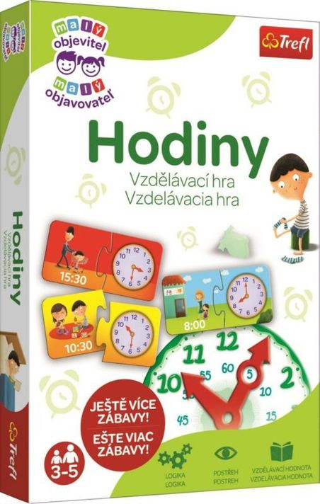 TREFL - Malý objeviteľ: Hodiny / Nová verzia