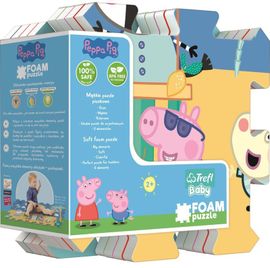 TREFL - Penové puzzle  Peppa Pig leto