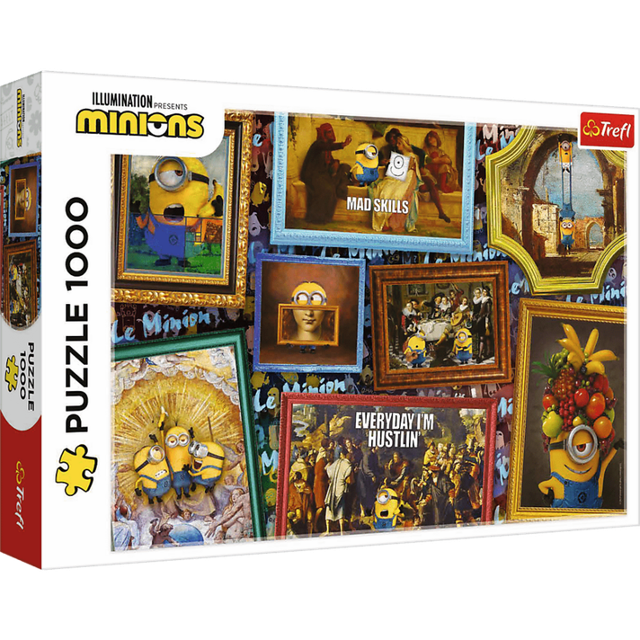 TREFL -  Puzzle 1000 - Galéria Mimoňov / Universal Minions Franchaise