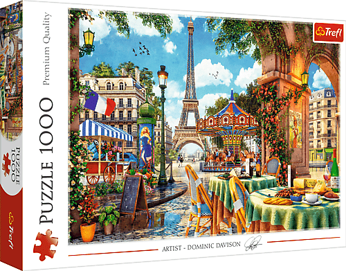 TREFL - Puzzle 1000 - Parížske ráno