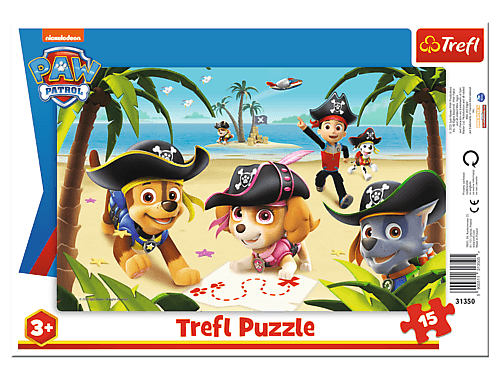 TREFL - Puzzle 15 dielikov Kamaráti z Labkovej patroly