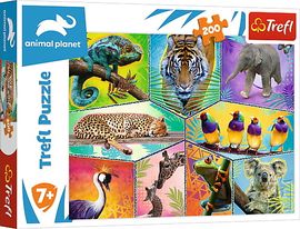 TREFL - Puzzle 200 - V exotickom svete