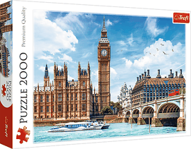 TREFL - Puzzle 2000 - Big Ben, Londýn, Anglicko