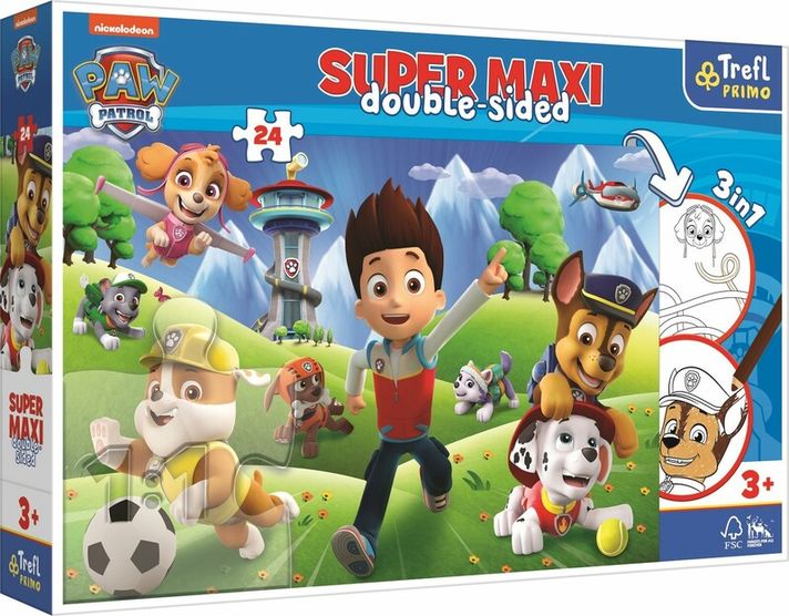 TREFL - Puzzle 24 SUPER MAXI - Paw Patrol