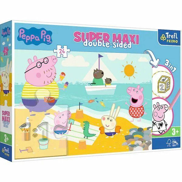 TREFL - Puzzle 24 SUPER MAXI -  Peppa Pig