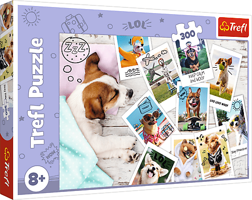 TREFL - Puzzle 300 - Fotky z dovolenky