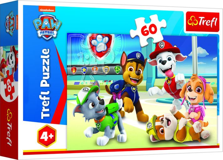 TREFL - Puzzle 60 - Vo svete šteniat / Viacom PAW Patrol