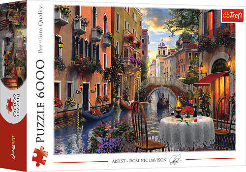 TREFL - Puzzle 6000 - Romantická večera / MGL