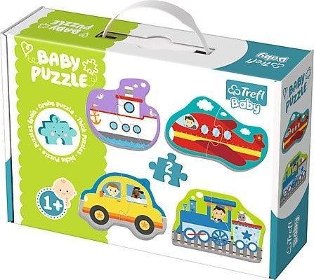 TREFL - Puzzle baby classic transportné vozidlá