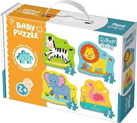 TREFL - Puzzle baby classic zvieratká safari