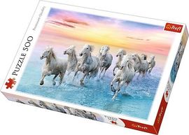 TREFL - Puzzle Galop bielych koní 500