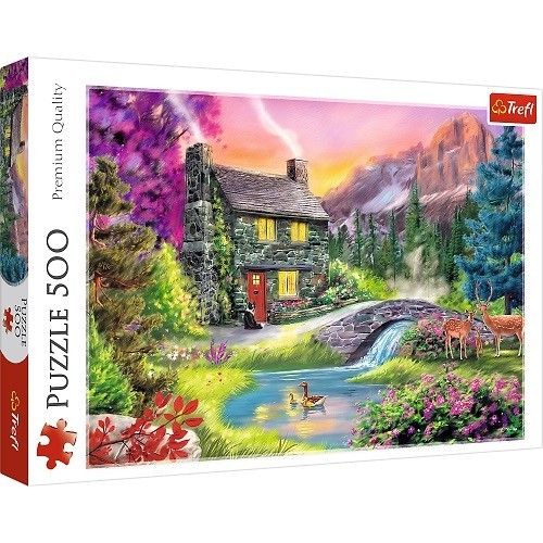 TREFL - puzzle Idylka v horách 500