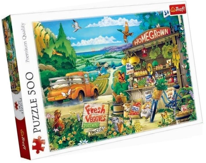 TREFL - puzzle Ráno na vidieku 500