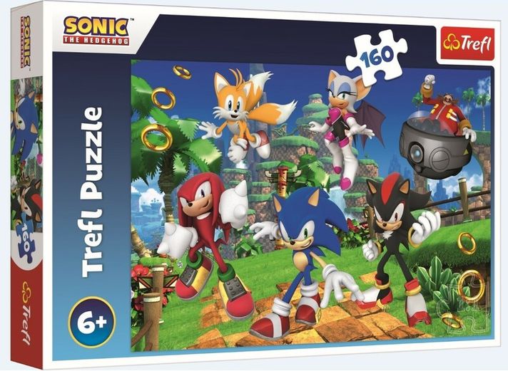 TREFL - Puzzle Sonic a priatelia/Sonic The Hedgehog 160 dielikov