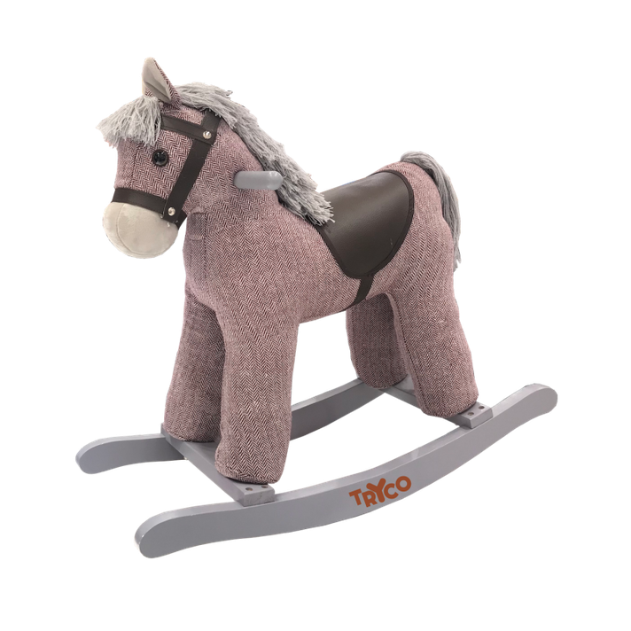 TRYCO - Hojdací kôň Milo Pink, malý (18m+)