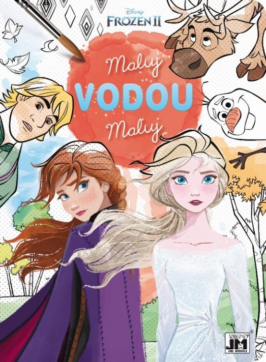 Vodová vymaľovanka/ Ľadové kráľovstvo 3 - Disney