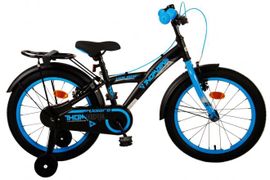 VOLARE - Detský bicykel Volare Thombike - chlapčenský - 18" - Black Blue - dve ručné brzdy