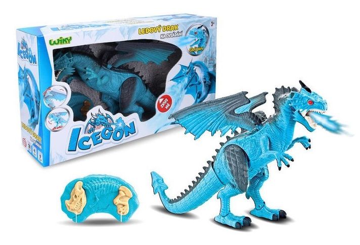 WIKY - Ice Dragon s efektami RC 45 cm