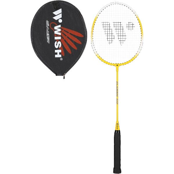 WISH - Bedmintonová raketa Alumtec 215 žltá