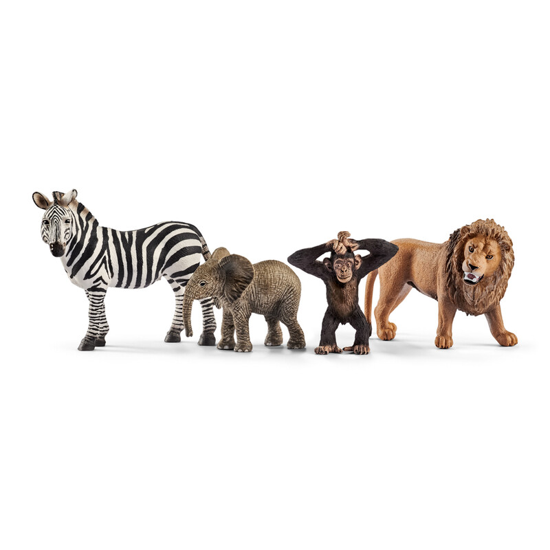 SCHLEICH - Set divoké zvieratká