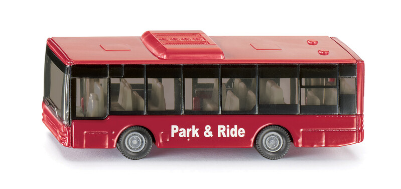 SIKU - Blister - Mestský autobus červený