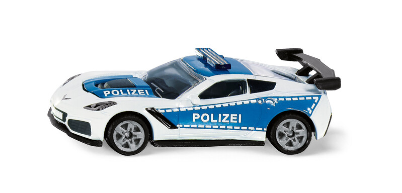 SIKU - Blister - policajný Chevrolet Corvette ZR1
