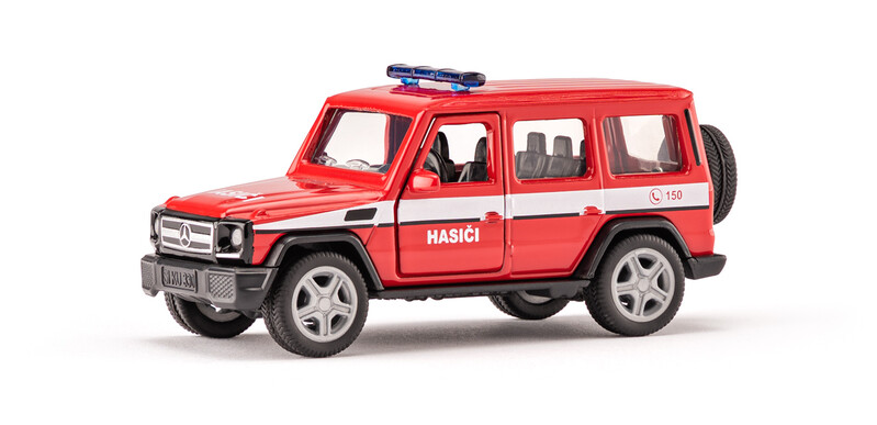 SIKU - Super česká verzia - hasiči Mercedes AMG G65