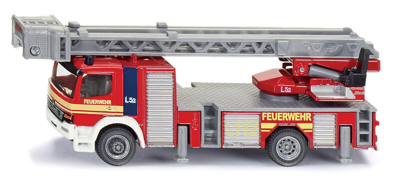 SIKU - Super - Otočný hasičský rebrík, mierka 1:87
