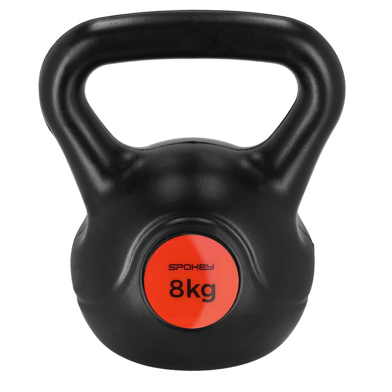 SPOKEY - KETLA Kettlebell plastová činka 8 kg