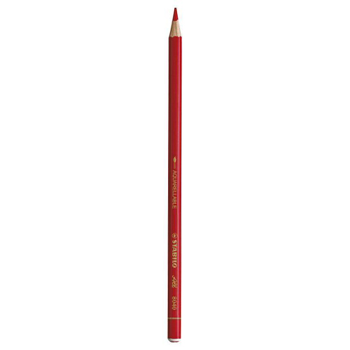 STABILO - Farebná ceruzka, šesťhranná, na každý povrch, All, červená