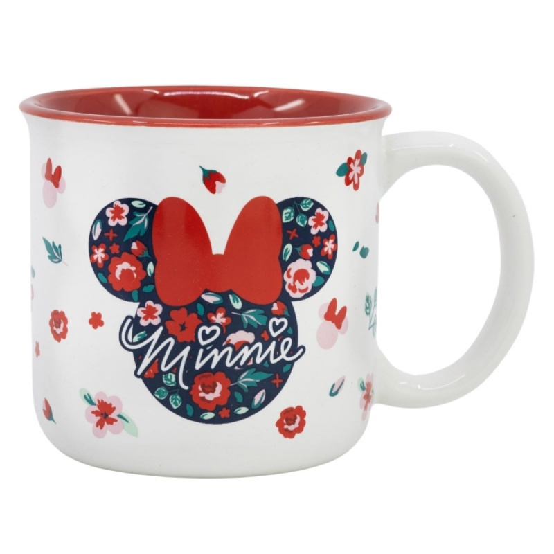 STOR - Keramický hrnček Minnie Mouse Gardening, 400ml, 75734