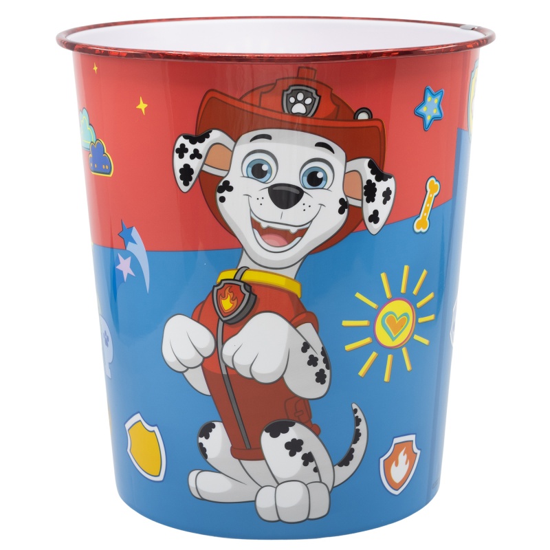 STOR - Plastový smetný kôš  PAW PATROL, 07090