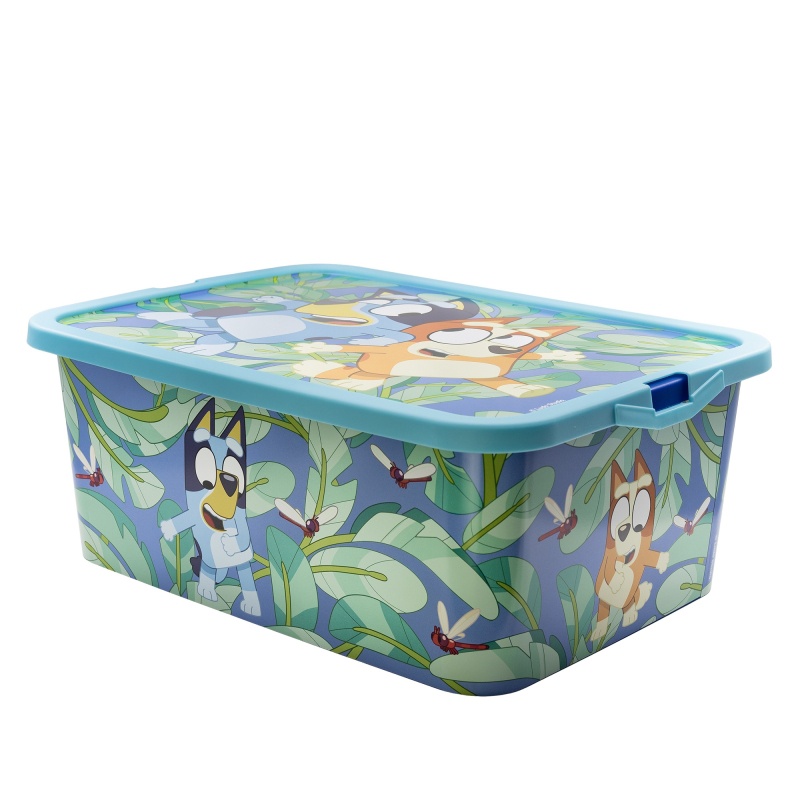 STOR - Plastový úložný box Bluey, 13L, 03665