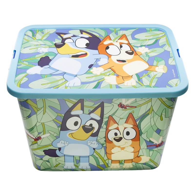 STOR - Plastový úložný box Bluey, 23L, 03666