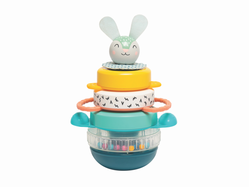 TAF TOYS - Pyramída Hunny Bunny