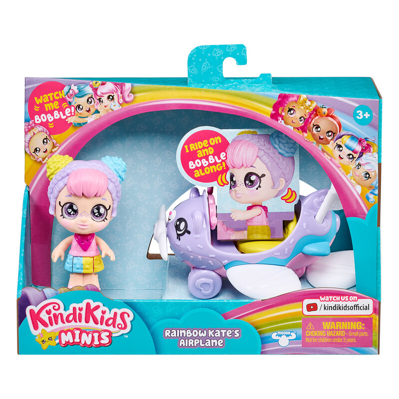 TM TOYS - Kindi Kids Mini Rainbow Kate lietadlo