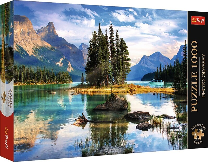 TREFL - Puzzle 1000 Premium Plus - Foto Odysea: Ostrov duchov, Kanada