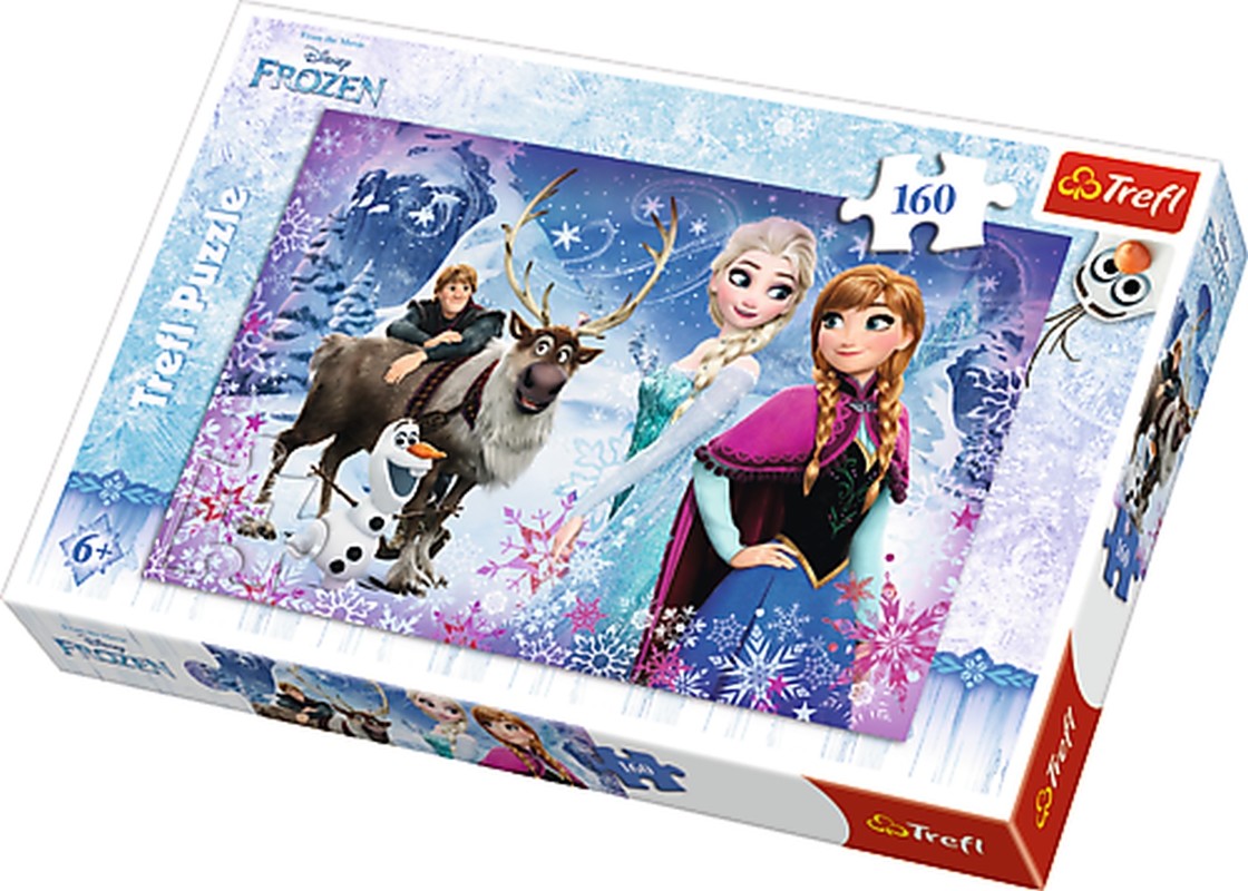 Obrázok Trefl detské puzzle : Frozen 160 dielikov