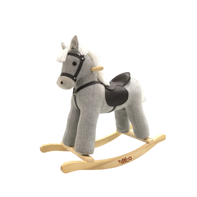 TRYCO - Hojdací kôň Milo Grey, malý (18m+)