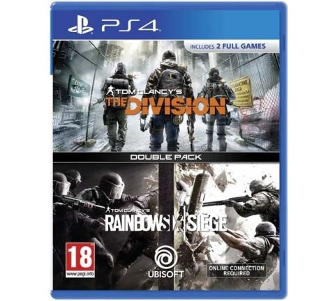 Obrázok Rainbow Six Siege + The Division DuoPack - PS4 (3307216028369)