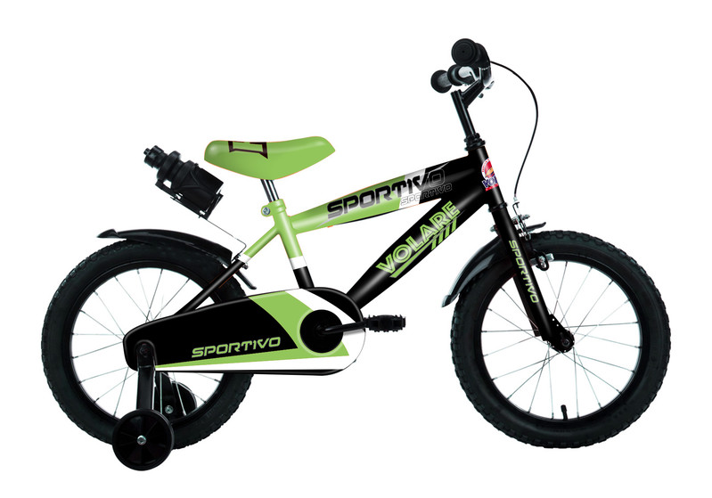 Obrázok VOLARE - Detský bicykel pre chlapcov Sportivo Neon Green Black 16