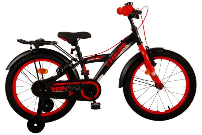 VOLARE - Detský bicykel Volare Thombike - chlapčenský - 18" - Black Red - dve ručné brzdy