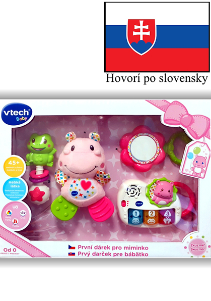 Obrázok Vtech Prvý darček pre bábëtko (SK) - ružový