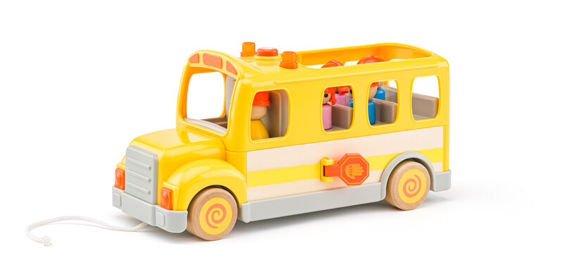 WOODY - Auto školský autobus so zvukmi a svetlom